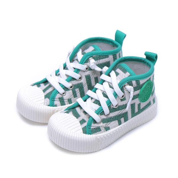kicktherapy Fashion Spring Sneakers Kids Hight-top Children